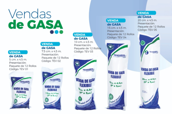 Venda de gasa Texsabol